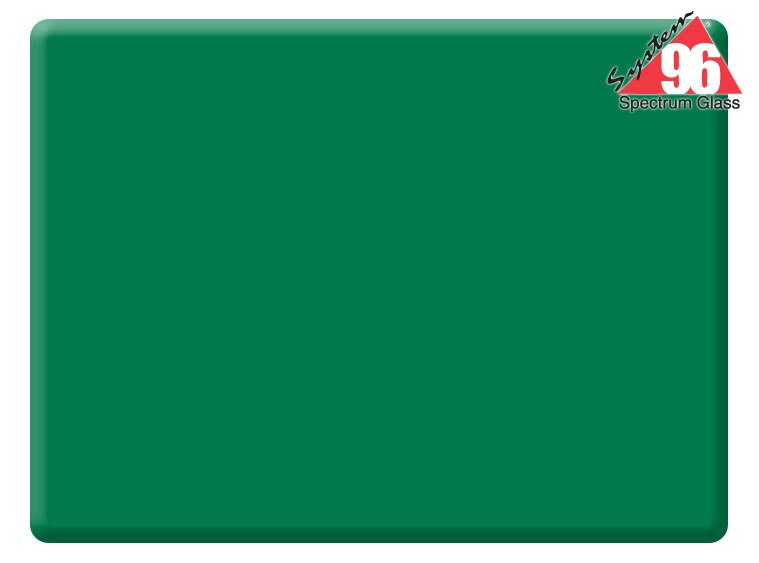 Dark Green Transparent Glass Blank (Case of 1)