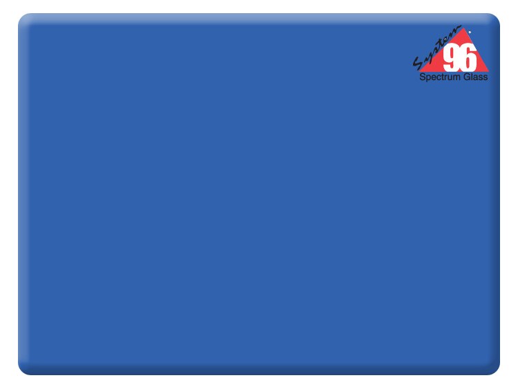 Light Blue Glass Transparent Blank (Case of 1)