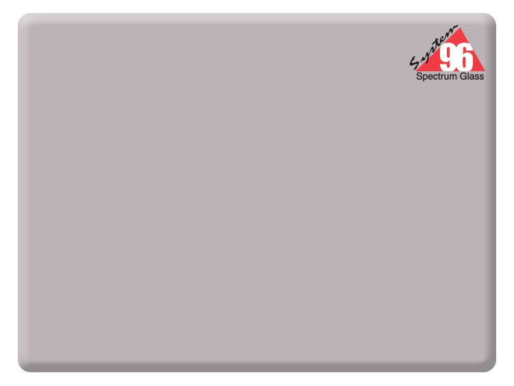 Pale Gray Glass Transparent Blank (Case of 1)