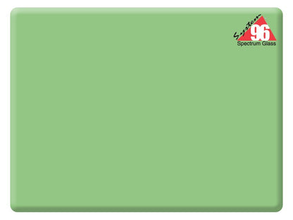 Pastel Green Opalescent Glass Blank (Case of 1)