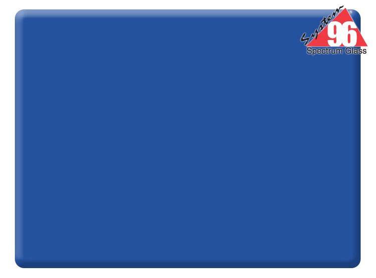 Medium Blue Opalescent Glass Blank (Case of 1)