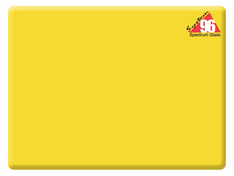 Sunflower Opalescent Glass Blank (Case of 1)