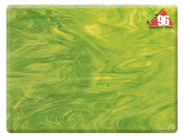 Lime Green/White 12" Single (Case of 1)