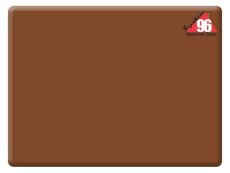 12" X 24" Chestnut Brown Opalescent (Case of 1)