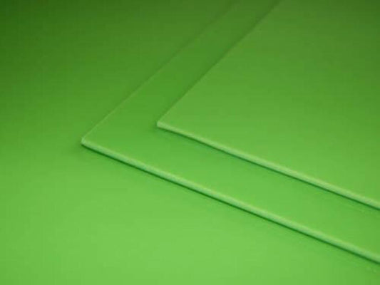 12" X 24" Amazon Green Opalescent (Case of 1)