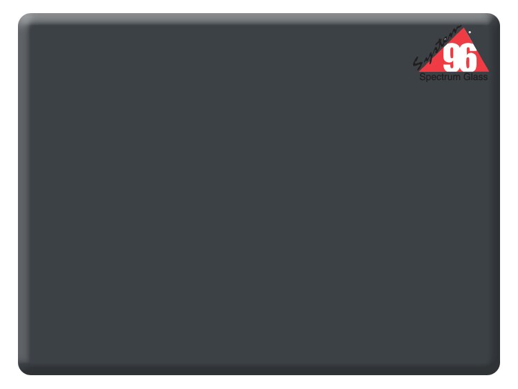 12" X 24" Dark Gray Opalescent (Case of 1)