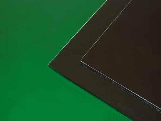 24" X 24" Dark Green Transparent (Case of 1)