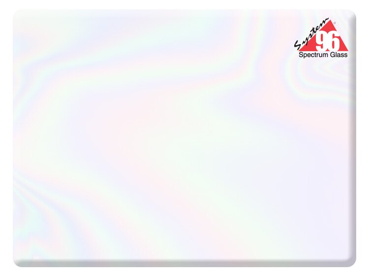24" X 24" White Iridescent (Case of 1)