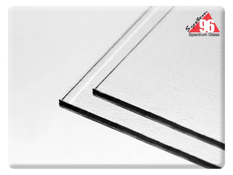 Clear Double Thick Glass Transparent Slab (Case of 1)