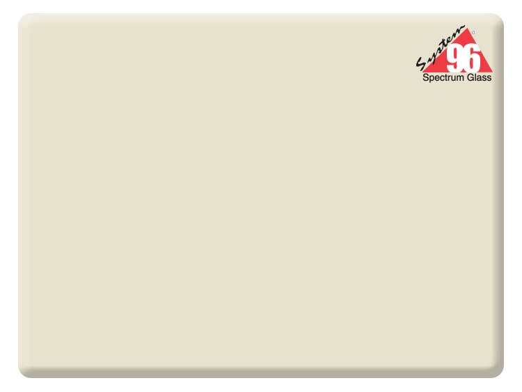 Ivory Opalescent Glass Slab (Case of 1)