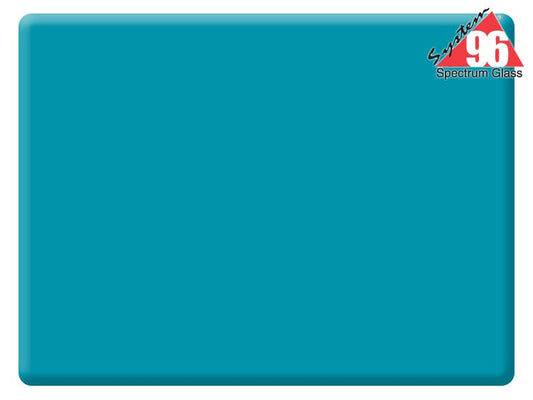Turquoise Blue Opalescent Glass Slab (Case of 1)