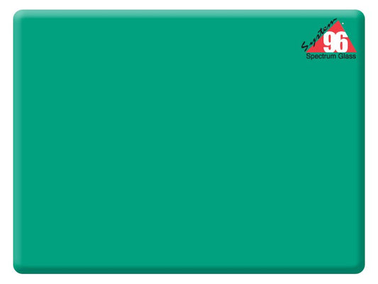 Teal Glass Transparent Slab (Case of 1)