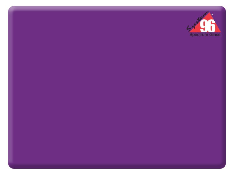 Grape Glass Transparent Slab (Case of 1)