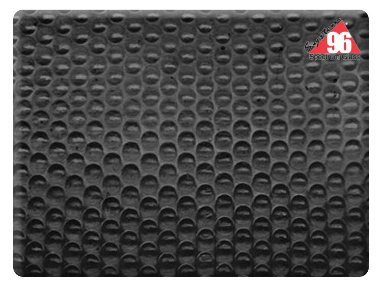 Radium Black Opalescent Glass Slab (Case of 1)