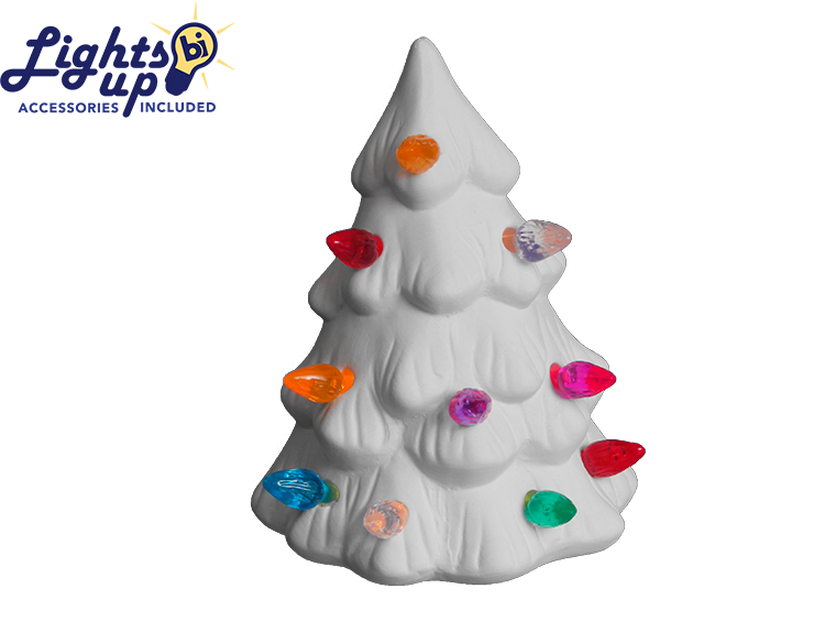 Bisque Christmas Tree Night Light (Case of 8)