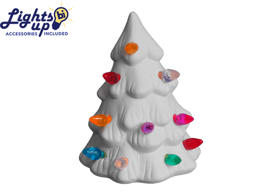 Bisque Christmas Tree Night Light (Case of 8)