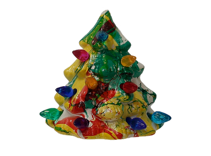 Bisque Christmas Tree Night Light (Case of 8)