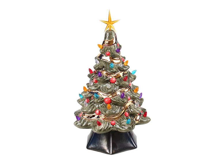 Bisque Supreme Lighted Christmas Tree (Case of 1)