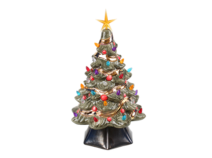 Bisque Supreme Lighted Christmas Tree (Case of 1)