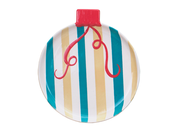 Bisque Ornament Plate (Case of 6)