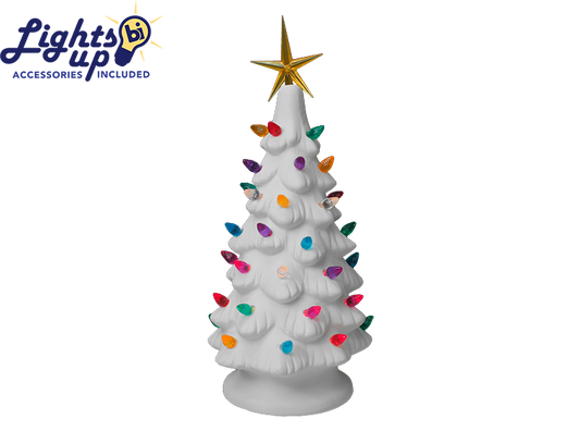 Bisque 11" Christmas Tree (Case of 1)