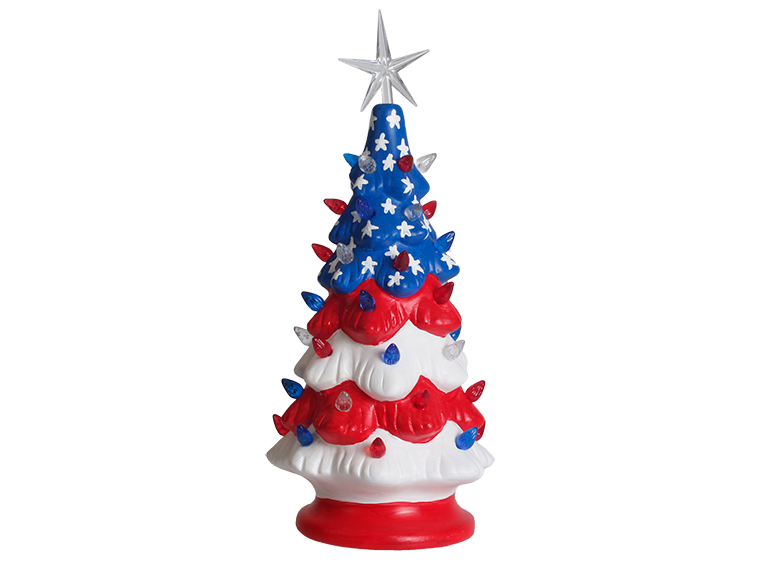 Bisque 11" Christmas Tree (Case of 1)