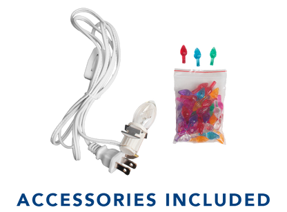 Bisque Lighted Christmas Camper (Case of 1)