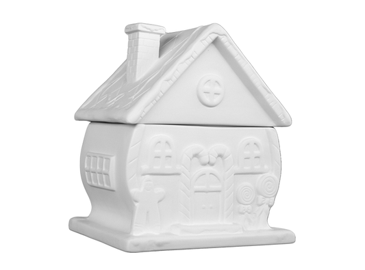 Bisque Gingerbread Jar (Case of 2)
