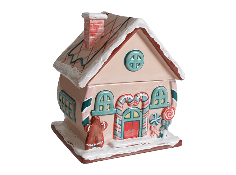 Bisque Gingerbread Jar (Case of 2)