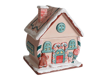 Bisque Gingerbread Jar (Case of 2)