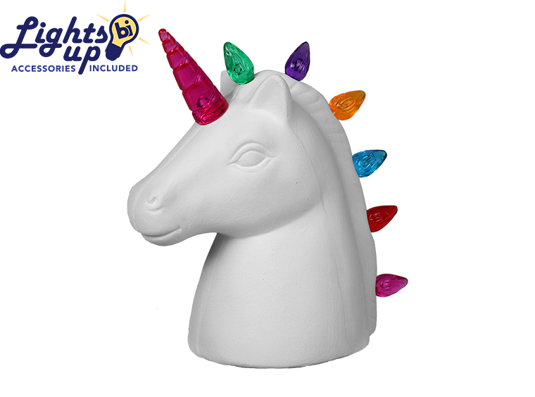 Bisque Unicorn Night Light (Case of 8)
