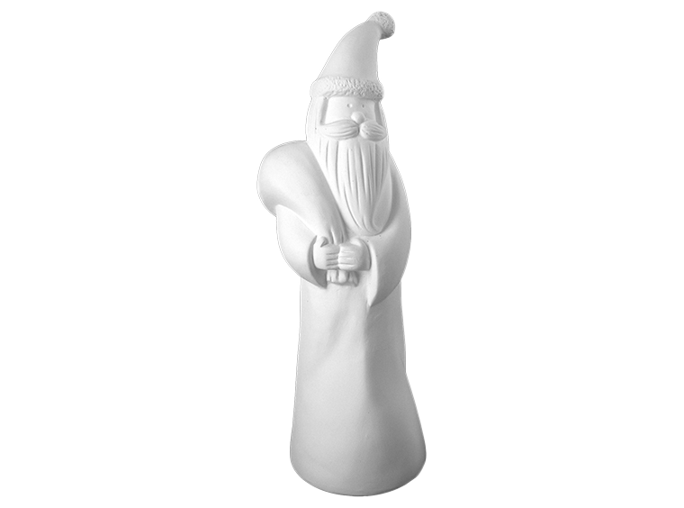 Bisque Old World Santa With Bag (Case of 4)