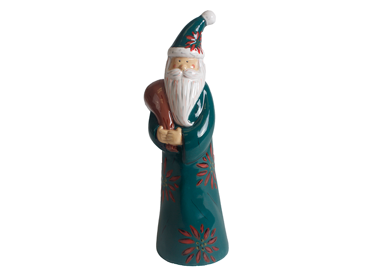 Bisque Old World Santa With Bag (Case of 4)