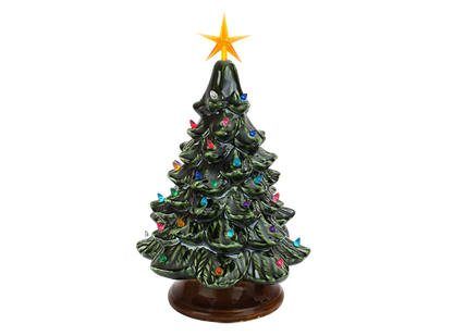 Bisque Lighted Christmas Tree (Case of 1)