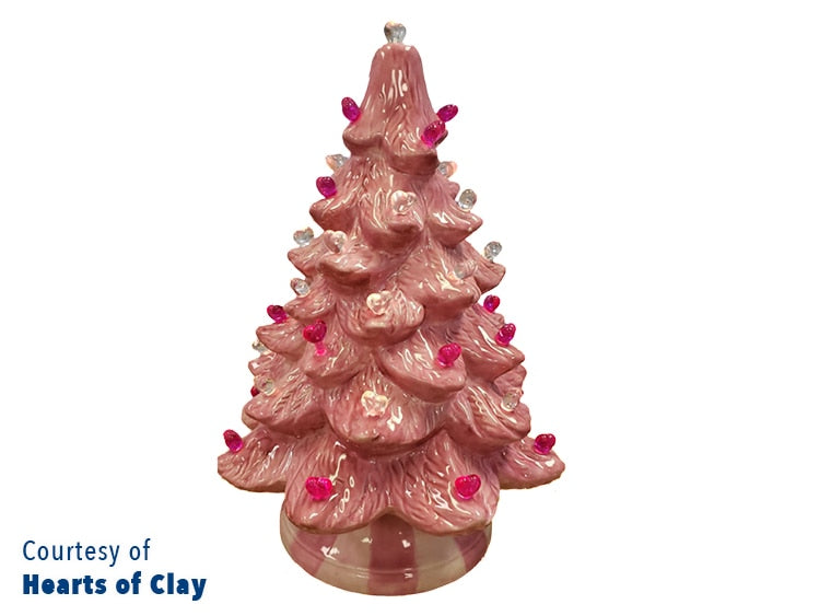 Bisque Lighted Christmas Tree (Case of 1)