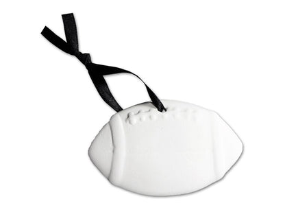 Bisque Football Ornament (Case of 24)