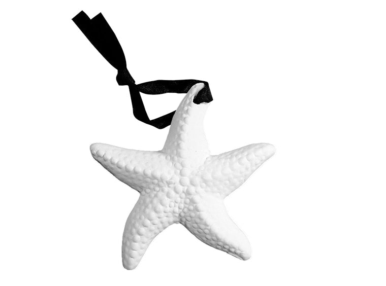 Bisque Starfish Ornament (Case of 24)