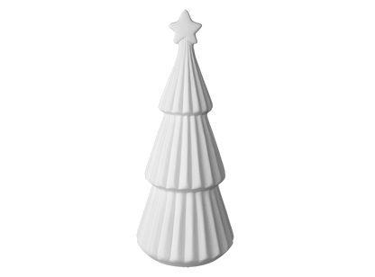 Bisque Corrugated Christmas Tree (Case of 2)