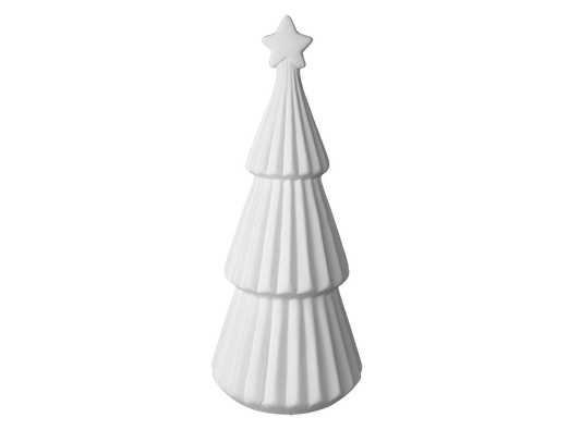 Bisque Corrugated Christmas Tree (Case of 2)