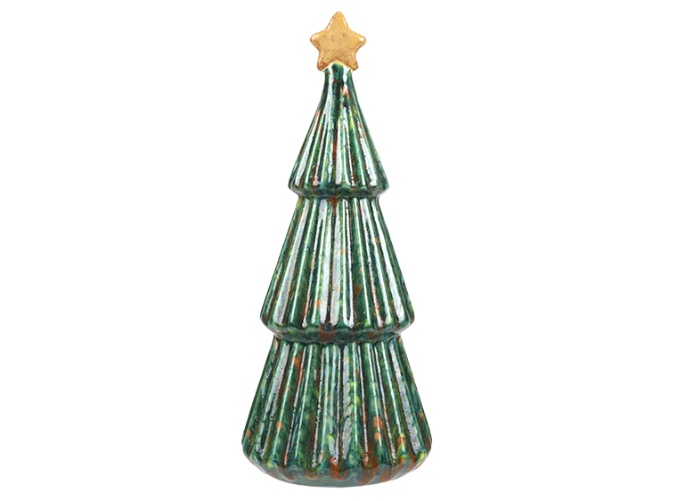 Bisque Corrugated Christmas Tree (Case of 2)
