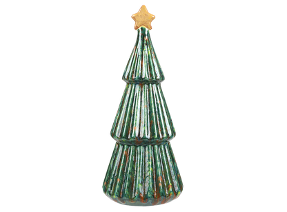 Bisque Corrugated Christmas Tree (Case of 2)