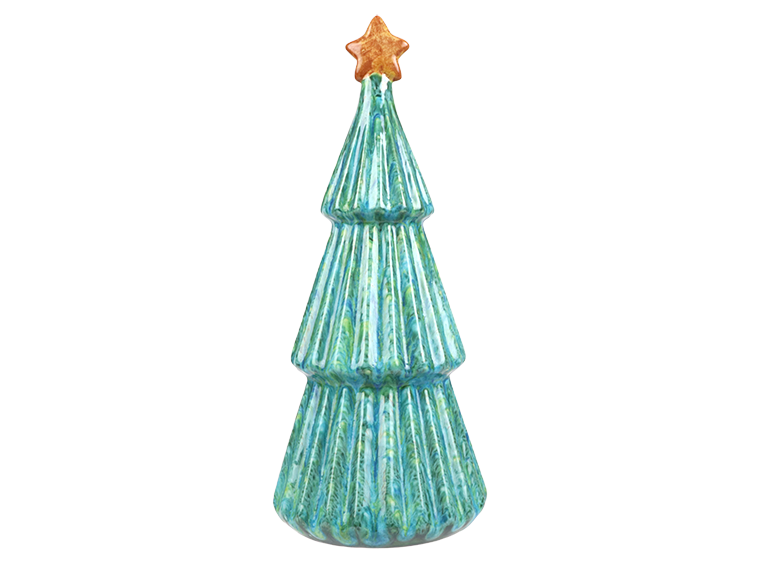 Bisque Corrugated Christmas Tree (Case of 2)
