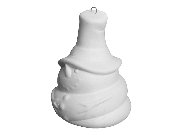 Bisque Melting Frosty Ornament (Case of 12)