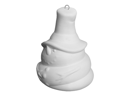 Bisque Melting Frosty Ornament (Case of 12)