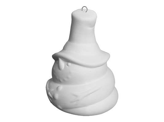 Bisque Melting Frosty Ornament (Case of 12)