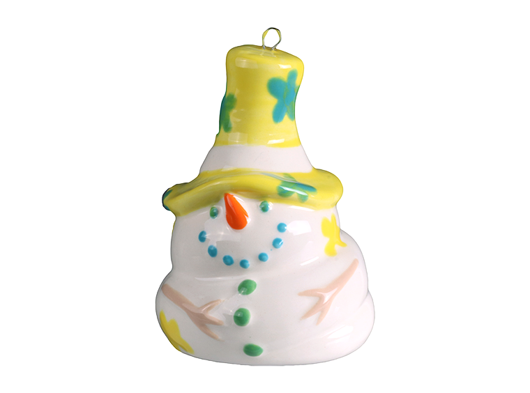 Bisque Melting Frosty Ornament (Case of 12)