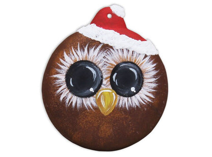 Bisque Big Button Ornament (Case of 12)