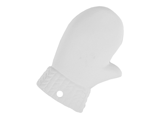 Bisque Cozy Mitten Ornament (Case of 12)