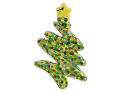 Bisque Jazzy Tree Ornament (Case of 12)