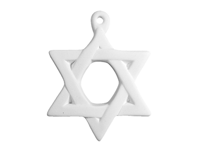 Bisque Star Of David (Case of 12)